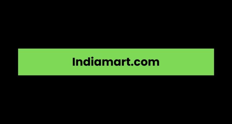 Indiamart.com: A Comprehensive Overview