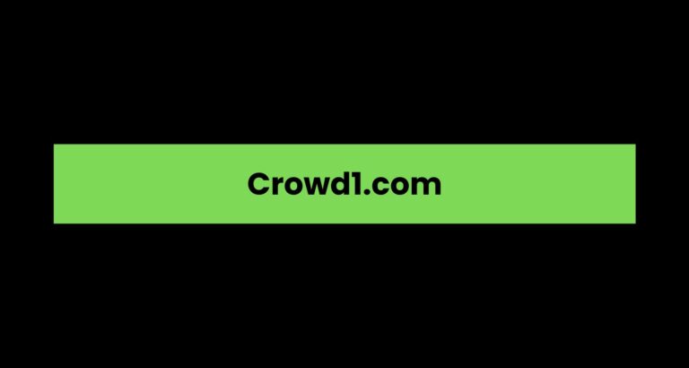 Crowd1.com:  A Comprehensive Overview