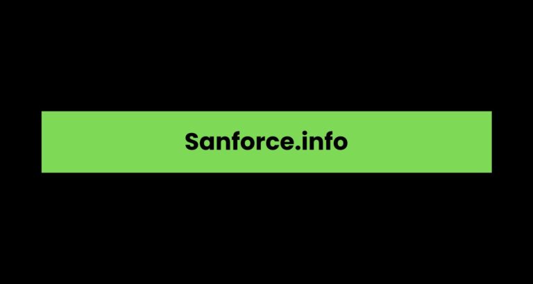 Sanforce.info: A Comprehensive Overview